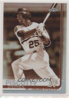 2019 Topps Chrome - [Base] - Sepia Refractor #167 - Stephen Piscotty