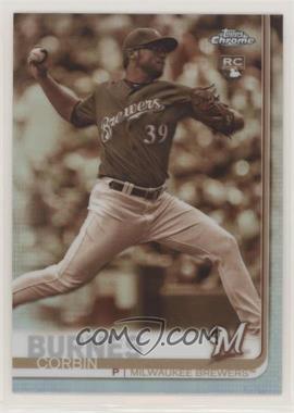 2019 Topps Chrome - [Base] - Sepia Refractor #84 - Corbin Burnes