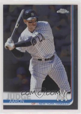 2019 Topps Chrome - [Base] #100.1 - Aaron Judge (Batting)