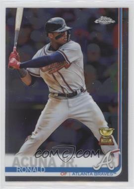 2019 Topps Chrome - [Base] #117.1 - Ronald Acuña Jr. (Batting)