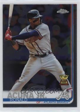 2019 Topps Chrome - [Base] #117.1 - Ronald Acuña Jr. (Batting)