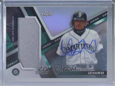 2019 Topps Chrome - Debut Gear - Autographs #DGA-I - Ichiro /50