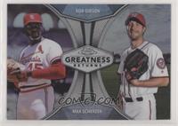 Bob Gibson, Max Scherzer [EX to NM]