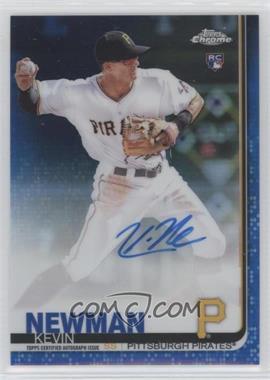 2019 Topps Chrome - Rookie Autographs - Blue Refractor #RA-KN - Kevin Newman /150