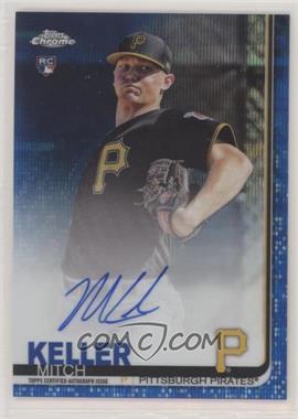 2019 Topps Chrome - Rookie Autographs - Blue Wave Refractor #RA-MKE - Mitch Keller /150 [EX to NM]