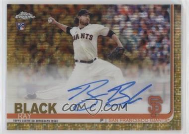2019 Topps Chrome - Rookie Autographs - Gold Wave Refractor #RA-RB - Ray Black /50