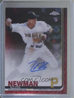 2019 Topps Chrome - Rookie Autographs - Red Refractor #RA-KN - Kevin Newman /5