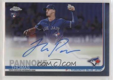 2019 Topps Chrome - Rookie Autographs #RA-TP - Thomas Pannone