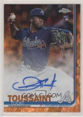 2019 Topps Chrome Sapphire Edition - Autographs - Orange #CSA-TT - Touki Toussaint /25