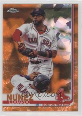 2019 Topps Chrome Sapphire Edition - [Base] - Orange #407 - Eduardo Nunez /25