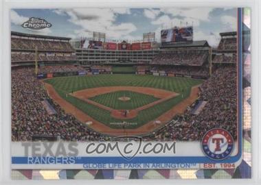 2019 Topps Chrome Sapphire Edition - [Base] #509 - Texas Rangers Team