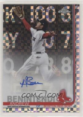 2019 Topps Chrome Update Series - Target Autographs - X-Fractor #CUA-AB - Andrew Benintendi /125