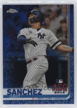 2019 Topps Chrome Update Series - Target [Base] - Blue Refractor #66 - All-Star Game - Gary Sanchez /150