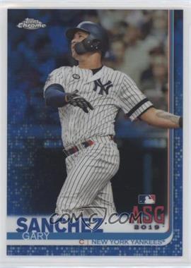 2019 Topps Chrome Update Series - Target [Base] - Blue Refractor #66 - All-Star Game - Gary Sanchez /150