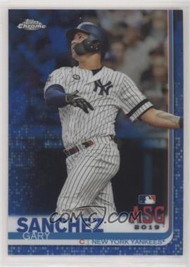 2019 Topps Chrome Update Series - Target [Base] - Blue Refractor #66 - All-Star Game - Gary Sanchez /150