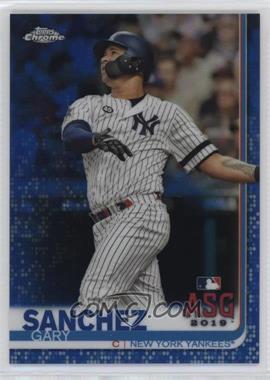 2019 Topps Chrome Update Series - Target [Base] - Blue Refractor #66 - All-Star Game - Gary Sanchez /150