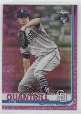 2019 Topps Chrome Update Series - Target [Base] - Pink Refractor #33 - Cal Quantrill