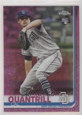 2019 Topps Chrome Update Series - Target [Base] - Pink Refractor #33 - Cal Quantrill