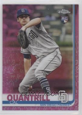 2019 Topps Chrome Update Series - Target [Base] - Pink Refractor #33 - Cal Quantrill