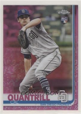 2019 Topps Chrome Update Series - Target [Base] - Pink Refractor #33 - Cal Quantrill