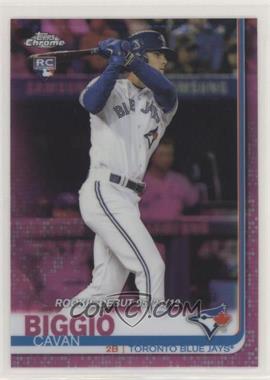 2019 Topps Chrome Update Series - Target [Base] - Pink Refractor #64 - Rookie Debut - Cavan Biggio [EX to NM]