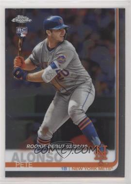 2019 Topps Chrome Update Series - Target [Base] #52 - Rookie Debut - Pete Alonso
