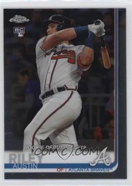 2019 Topps Chrome Update Series - Target [Base] #61 - Rookie Debut - Austin Riley