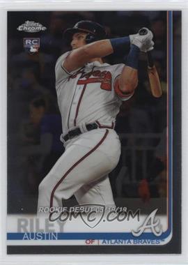 2019 Topps Chrome Update Series - Target [Base] #61 - Rookie Debut - Austin Riley