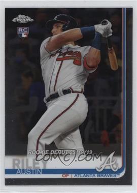 2019 Topps Chrome Update Series - Target [Base] #61 - Rookie Debut - Austin Riley