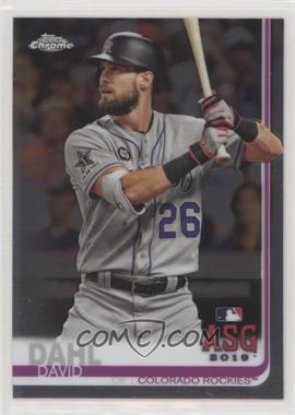 2019 Topps Chrome Update Series - Target [Base] #99 - All-Star Game - David Dahl