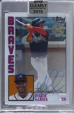 2019 Topps Clearly Authentic Autographs - 1984 Design #TBA-OA - Ozzie Albies [Uncirculated]