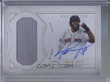 2019 Topps Definitive Collection - Definitive Autographed Relic #DARC-DO - David Ortiz /25