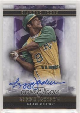 2019 Topps Diamond Icons - Autographs - Purple #AC-RJ - Reggie Jackson /10