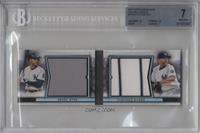 Derek Jeter, Mariano Rivera [BGS 7 NEAR MINT] #/10