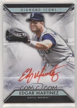 2019 Topps Diamond Icons - Red Ink Autographs #RI-EM - Edgar Martinez /25