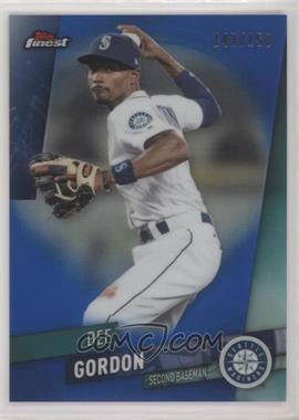 2019 Topps Finest - [Base] - Blue Refractor #54 - Dee Gordon /150