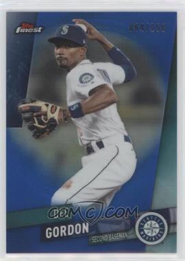 2019 Topps Finest - [Base] - Blue Refractor #54 - Dee Gordon /150