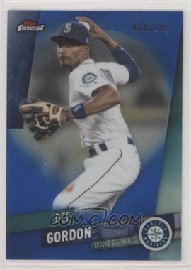 2019 Topps Finest - [Base] - Blue Refractor #54 - Dee Gordon /150