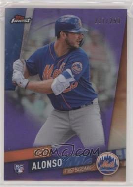 2019 Topps Finest - [Base] - Purple Refractor #44 - Pete Alonso /250 [EX to NM]