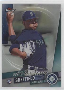 2019 Topps Finest - [Base] - Refractor #64 - Justus Sheffield