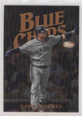 2019 Topps Finest - Finest Blue Chips #FBCGS - Gary Sanchez