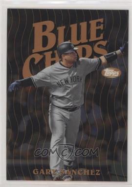 2019 Topps Finest - Finest Blue Chips #FBCGS - Gary Sanchez