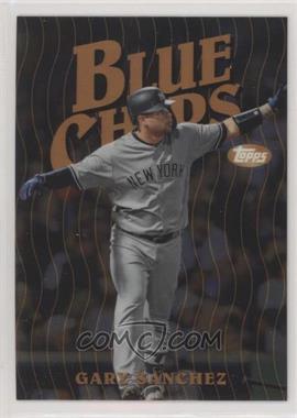 2019 Topps Finest - Finest Blue Chips #FBCGS - Gary Sanchez