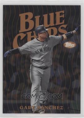 2019 Topps Finest - Finest Blue Chips #FBCGS - Gary Sanchez