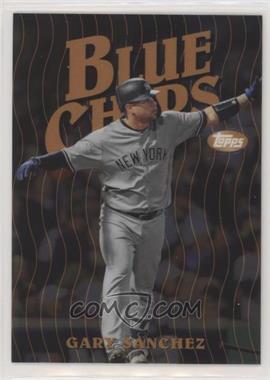 2019 Topps Finest - Finest Blue Chips #FBCGS - Gary Sanchez