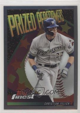 2019 Topps Finest - Prized Performers #PPCY - Christian Yelich