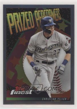 2019 Topps Finest - Prized Performers #PPCY - Christian Yelich