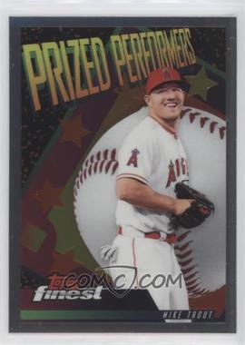 2019 Topps Finest - Prized Performers #PPMT - Mike Trout