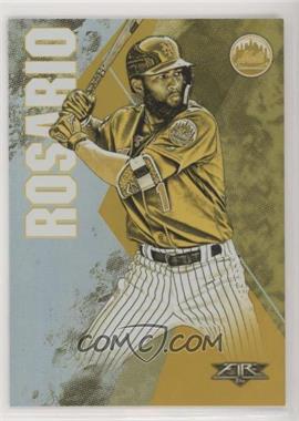 2019 Topps Fire - [Base] - Gold Minted #134 - Amed Rosario