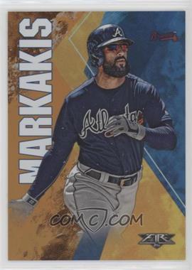 2019 Topps Fire - [Base] - Orange #12 - Nick Markakis /299